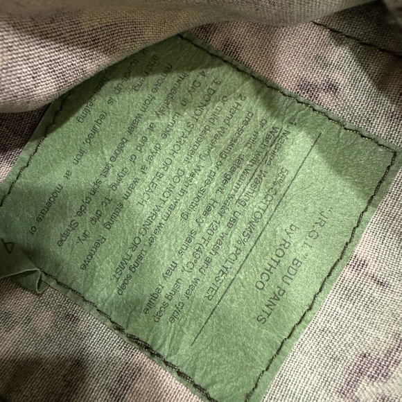 Rothco Kids Camo Cargo Pants - Green and Brown - Picture 3 of 4